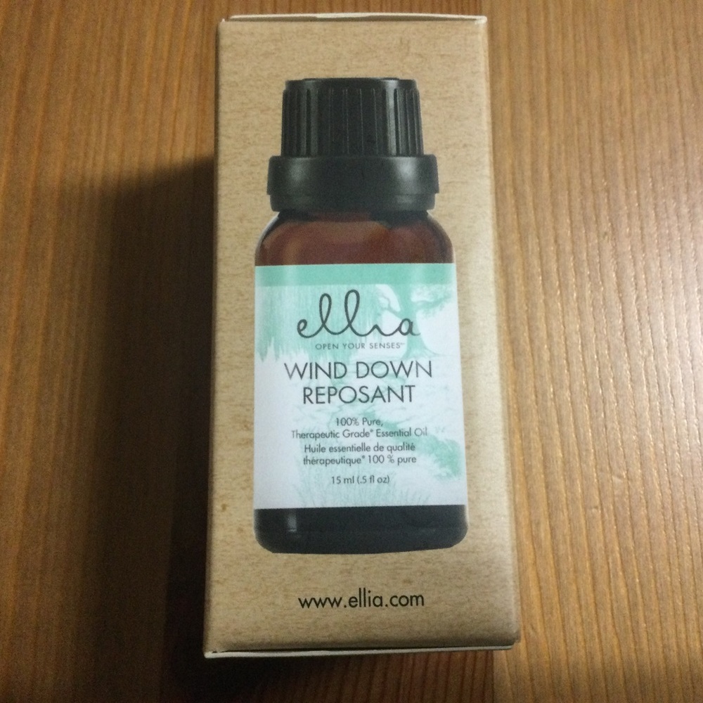 Essential Oil Ellia Wind Down 15 ml New Diffuser Scent Homedics